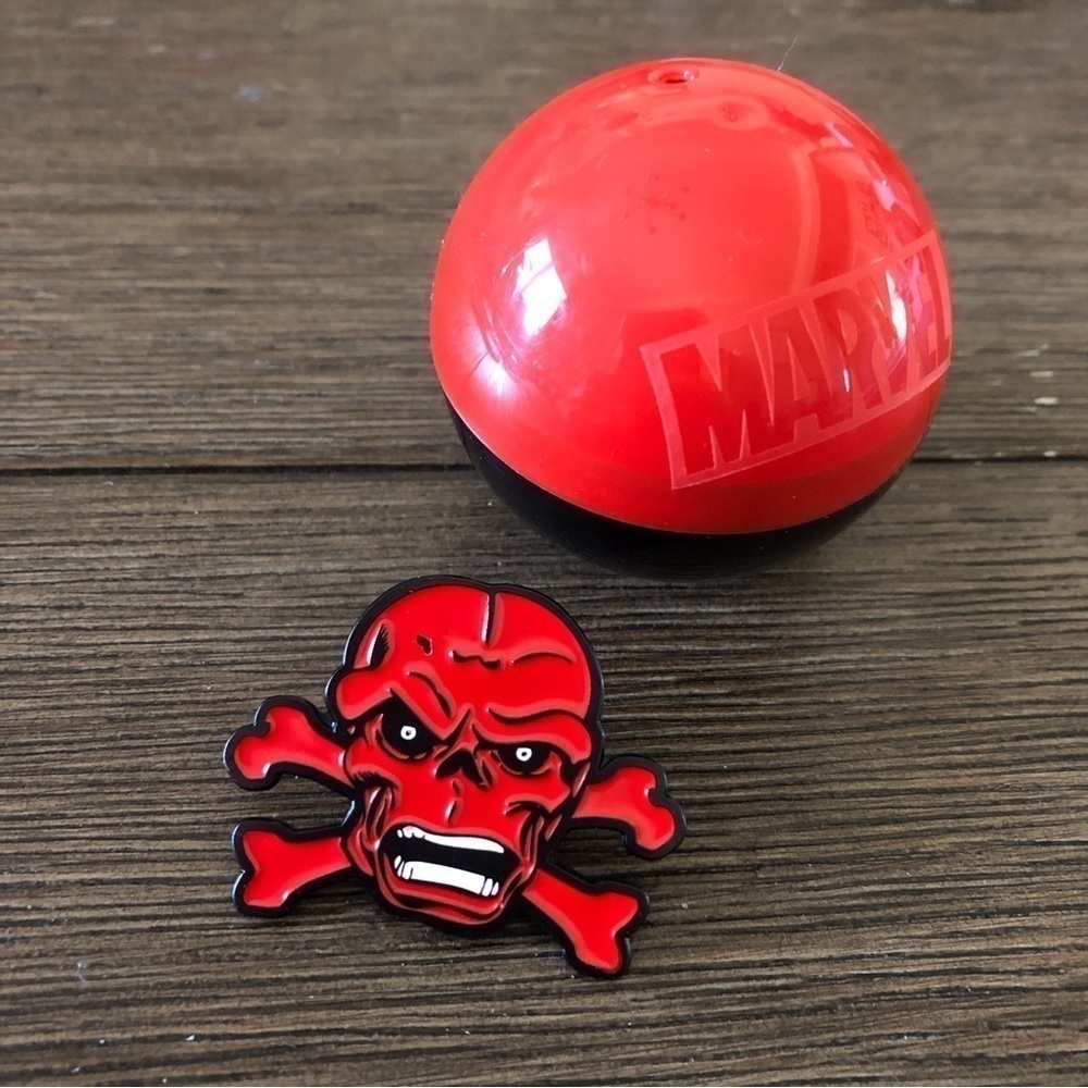 Marvel Bad Guys Mystery Capsule: The Red Skull enamel pin